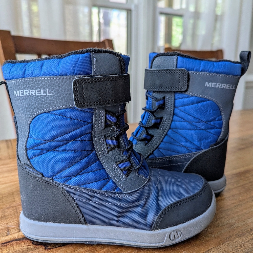 Merrell Kids Blue Winter Boots